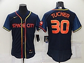 Astros 30 Kyle Tucker Navy Nike 2022 City Connect Flexbase Jerseys,baseball caps,new era cap wholesale,wholesale hats